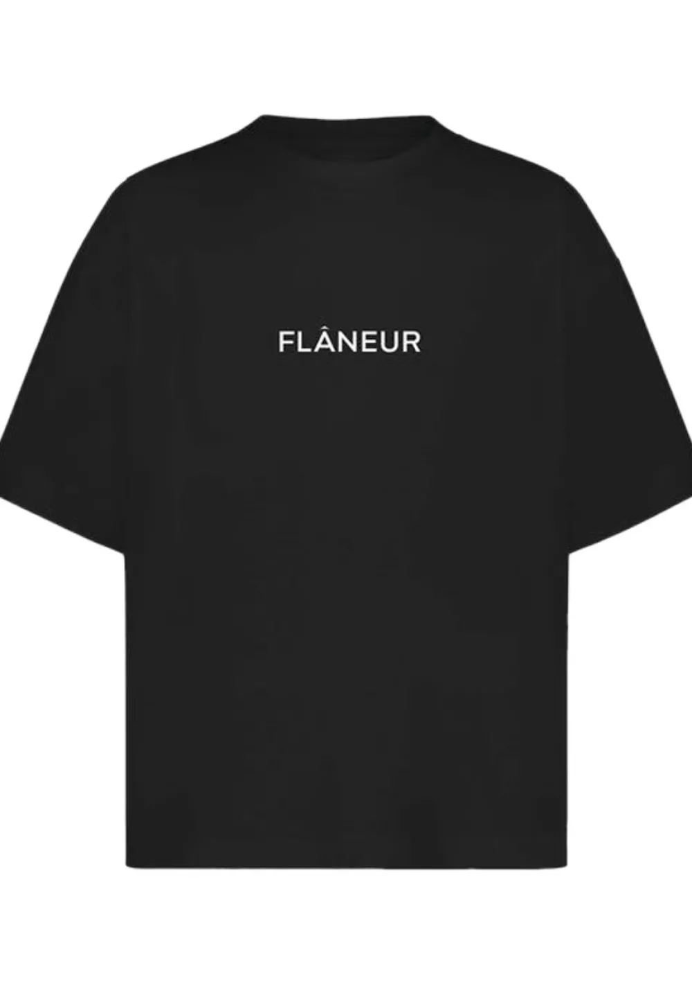 T-Shirts>FLANEUR TSHIRT Zwart