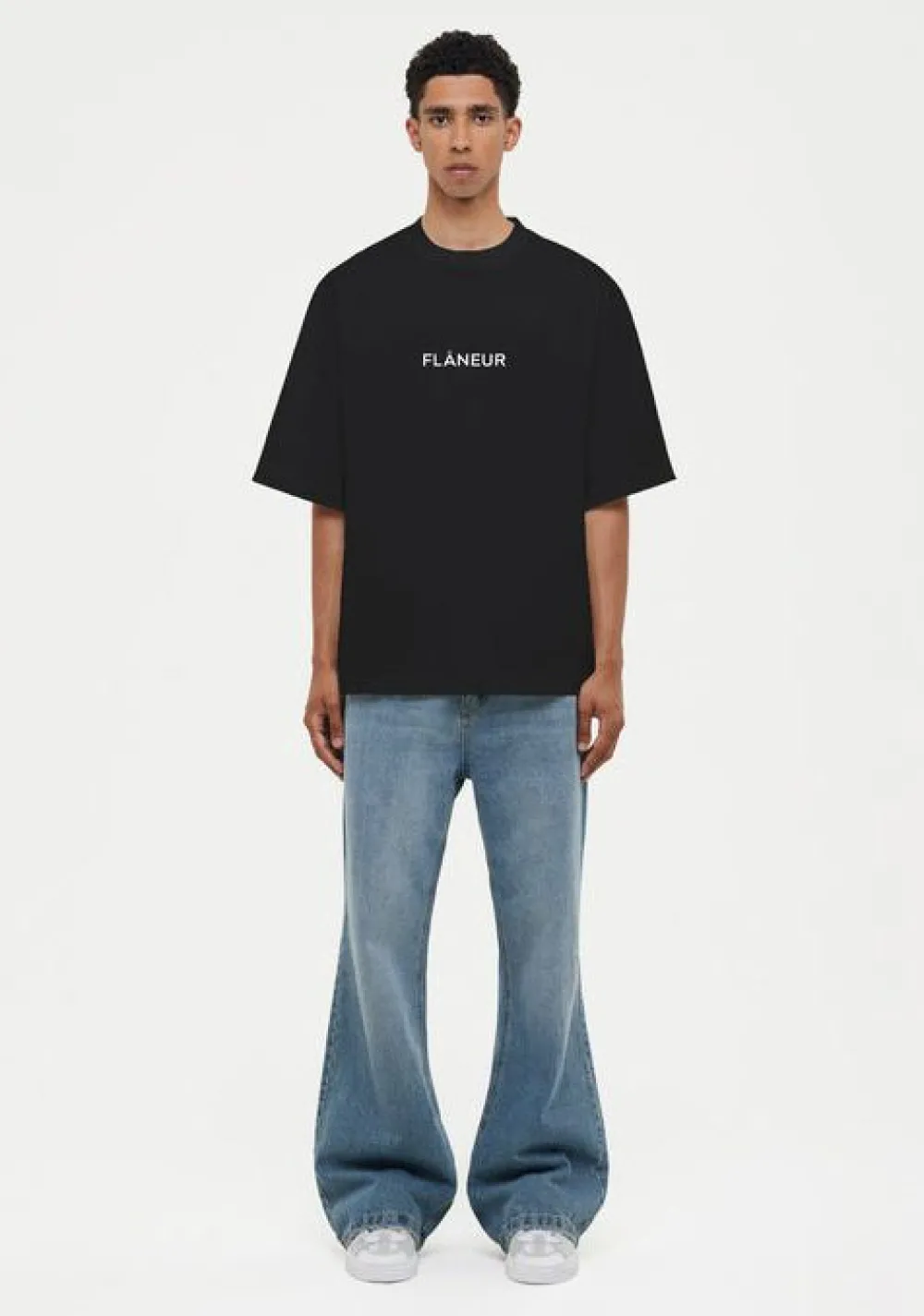 T-Shirts>FLANEUR TSHIRT Zwart