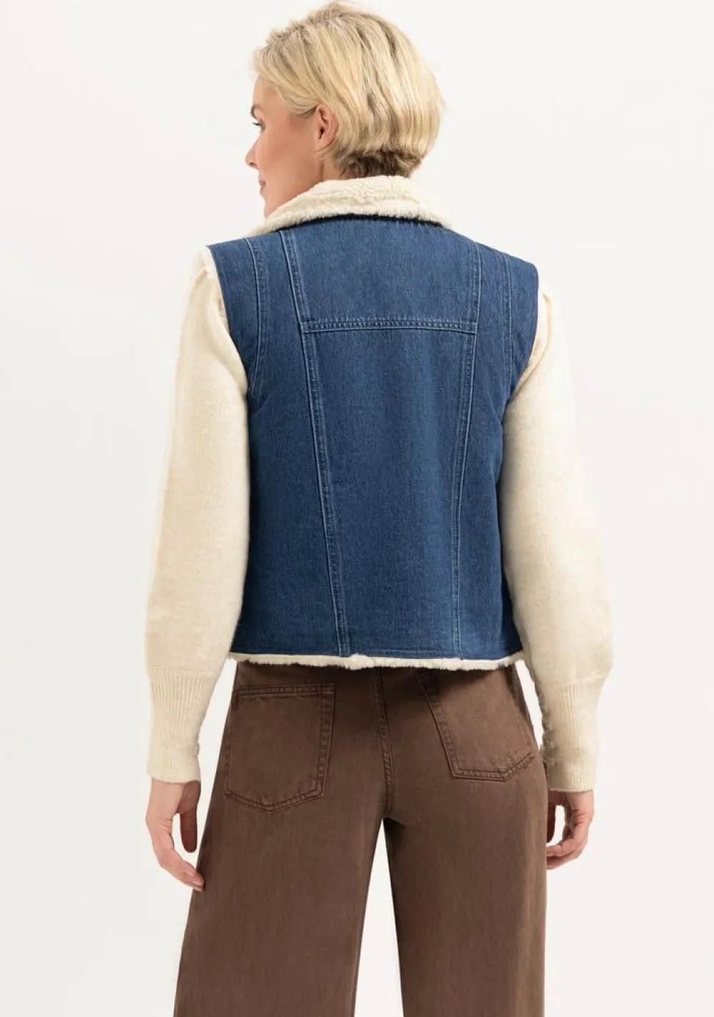 Gilets|Blazers & Jasjes>FLOREZ GILET Blauw