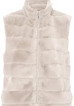 Jassen>FRANK WALDER BODYWARMER Off white
