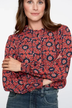 Blouses>GEISHA BLOUSE Roze