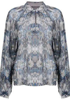 Blouses>GEISHA BLOUSE Blauw