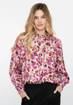 Blouses>GEISHA BLOUSE Roze