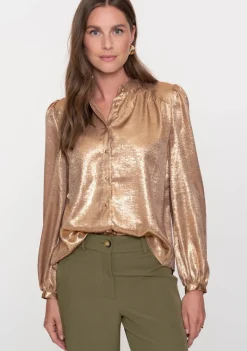 Blouses>GEISHA BLOUSE goud