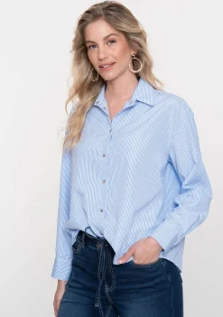 Blouses>GEISHA BLOUSE Blauw