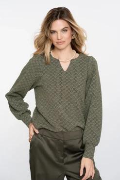 Sweaters|Pakken & Co-Ords>GEISHA SWEATER Groen