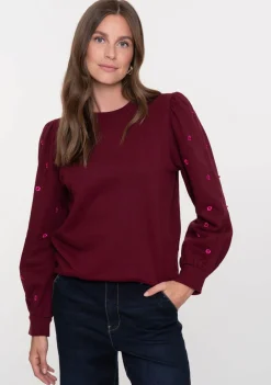 Sweaters|Truien>GEISHA SWEATER Rood