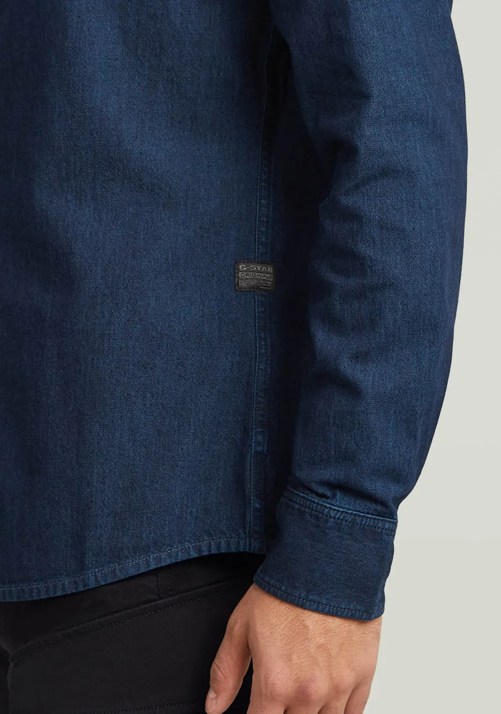 Overhemden>G-STAR OVERHEMD Blauw