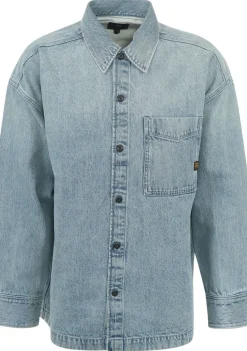 Overshirts>G-STAR OVERSHIRT Blauw