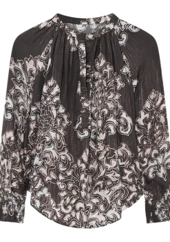 Blouses>GUSTAV BLOUSE Bruin