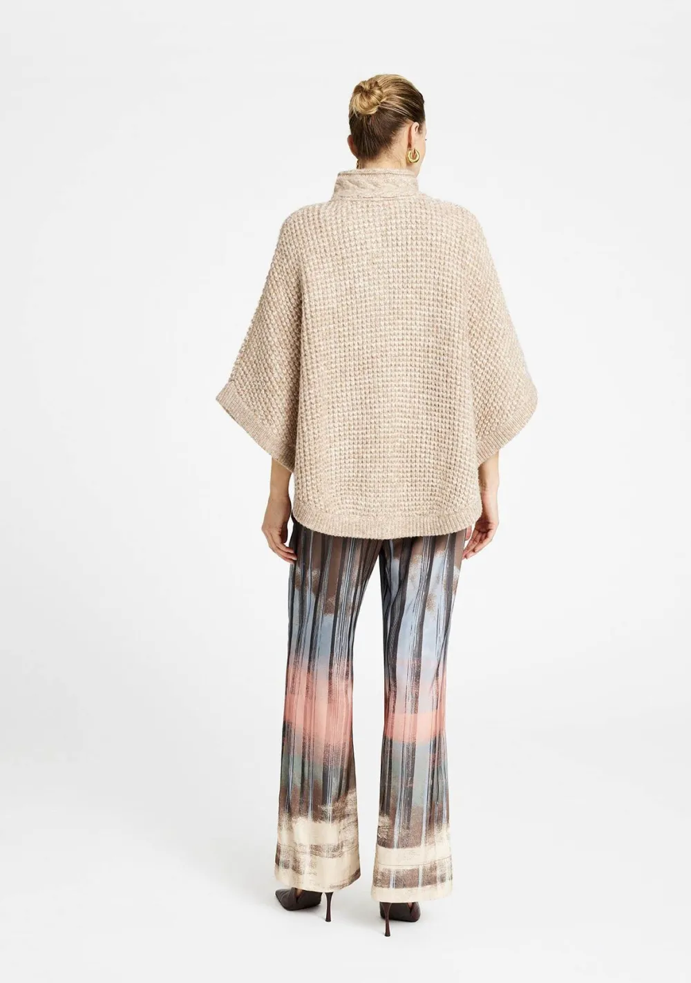 Truien>GUSTAV PONCHO Beige