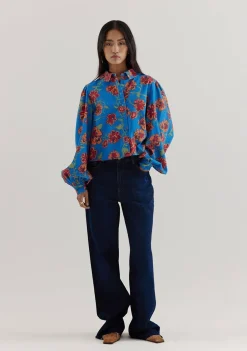 Blouses>HARPER & YVE BLOUSE Blauw