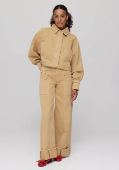 Blazers & Jasjes|Pakken & Co-Ords>HARPER & YVE DENIMJACK Beige