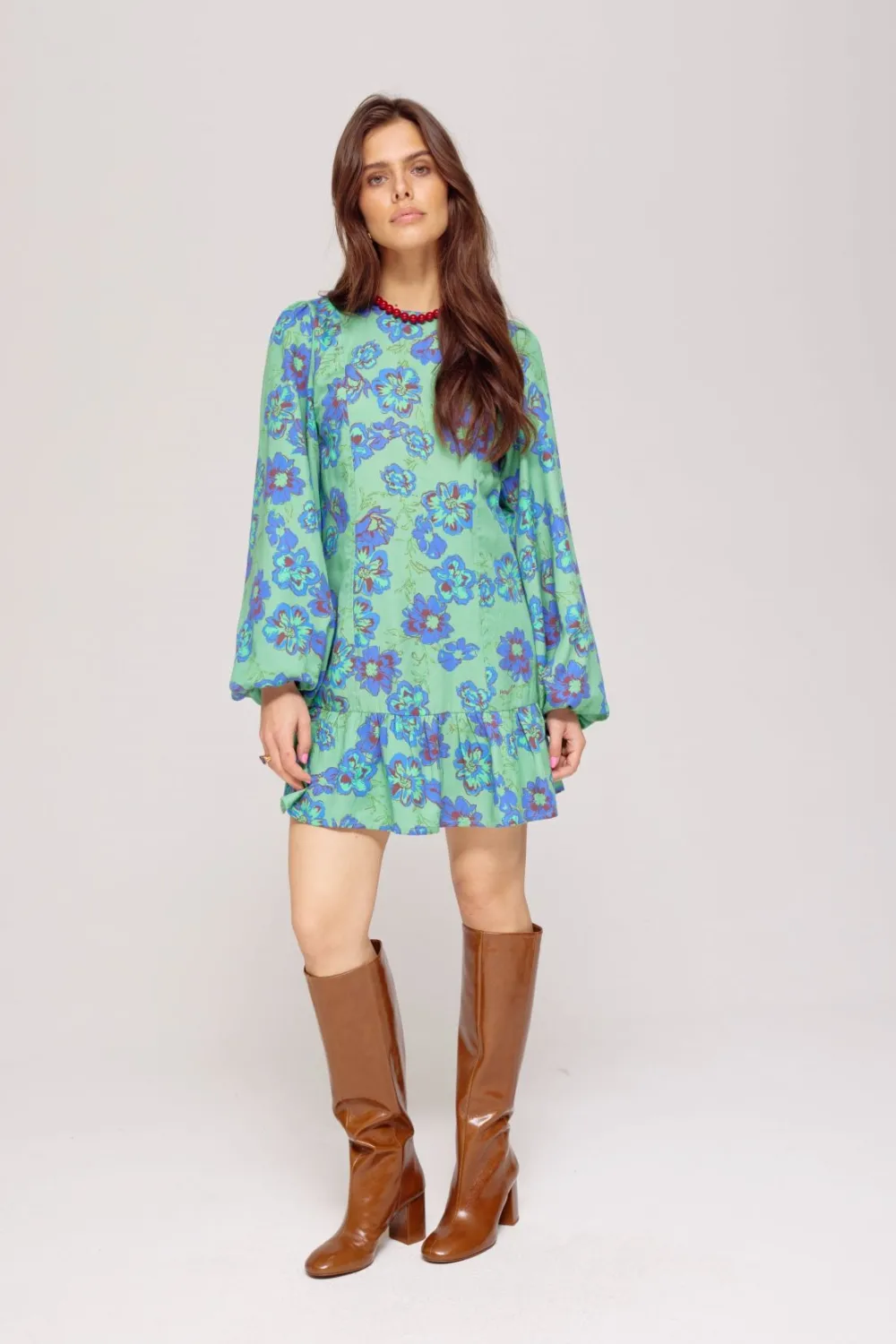 Jurken>HARPER & YVE JURK Groen