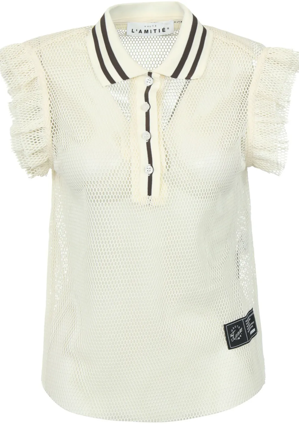Blouses>HAUTE L'AMITIÉ BLOUSE Off white