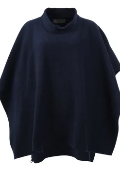Truien>HENRIETTE STEFFENSEN PONCHO Blauw