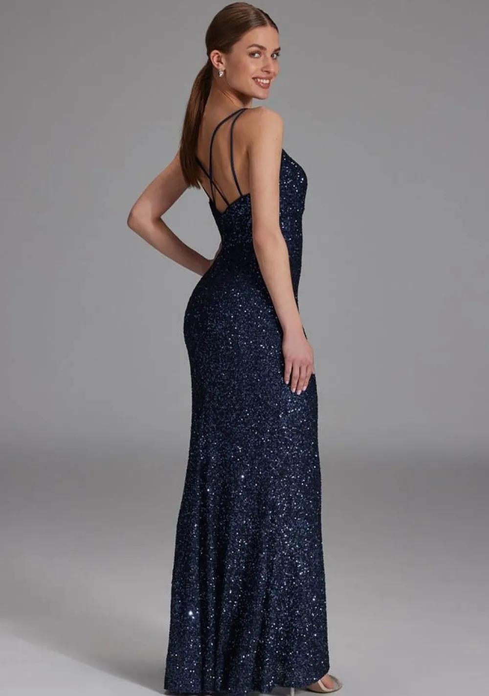 Gelegenheidskleding>HEY KYLA JURK Blauw