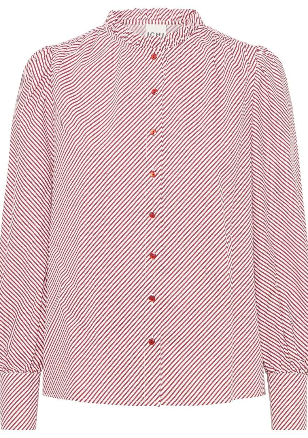 Blouses>ICHI BLOUSE Beige