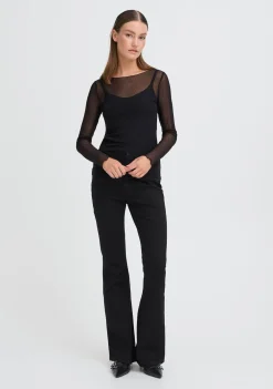 Shirts>ICHI SHIRT Zwart