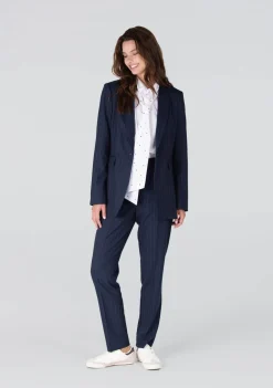 Blazers & Jasjes|Pakken & Co-Ords>JANSEN AMSTERDAM BLAZER Blauw