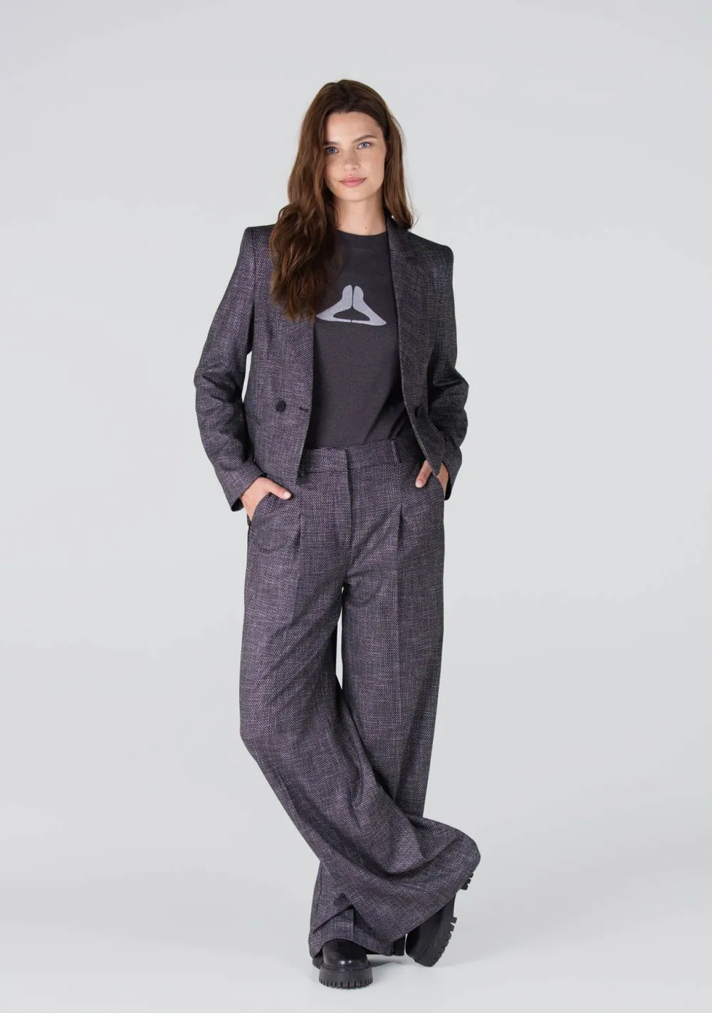 Blazers & Jasjes|Pakken & Co-Ords>JANSEN AMSTERDAM BLAZER Zwart