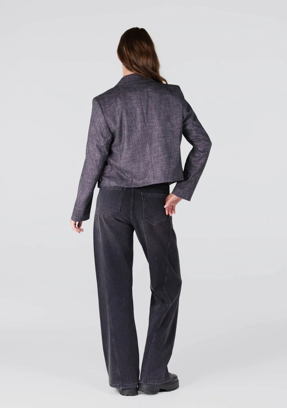 Blazers & Jasjes|Pakken & Co-Ords>JANSEN AMSTERDAM BLAZER Zwart