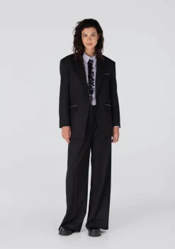 Blouses>JANSEN AMSTERDAM BLOUSE Grijs