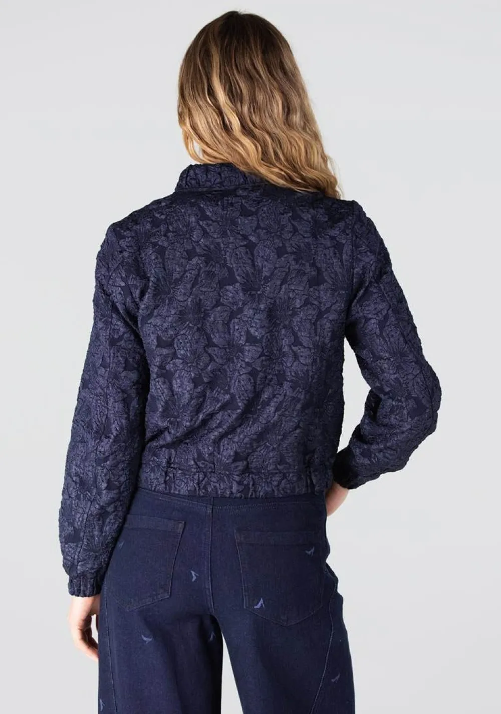 Jassen|Blazers & Jasjes>JANSEN AMSTERDAM BOMBERJACK Blauw