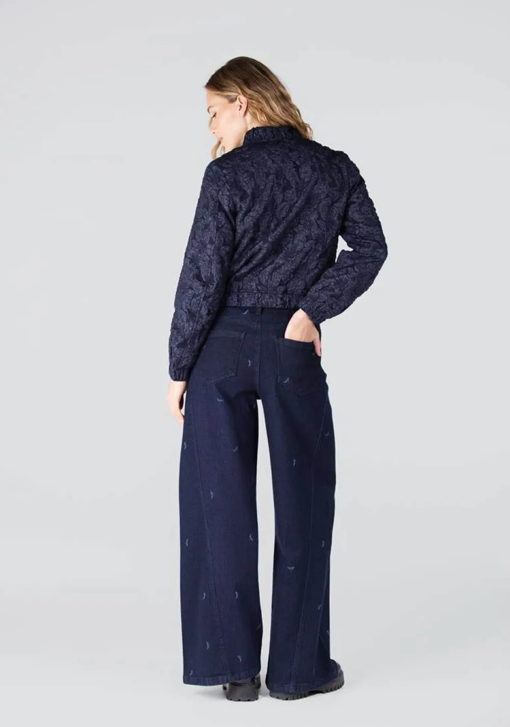 Jassen|Blazers & Jasjes>JANSEN AMSTERDAM BOMBERJACK Blauw