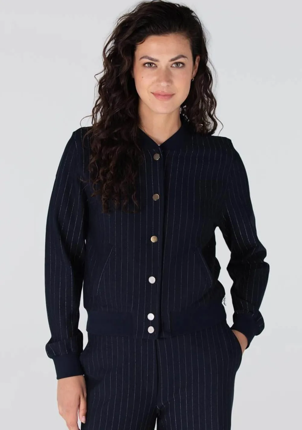 Pakken & Co-Ords|Jassen>JANSEN AMSTERDAM BOMBERJACK Blauw