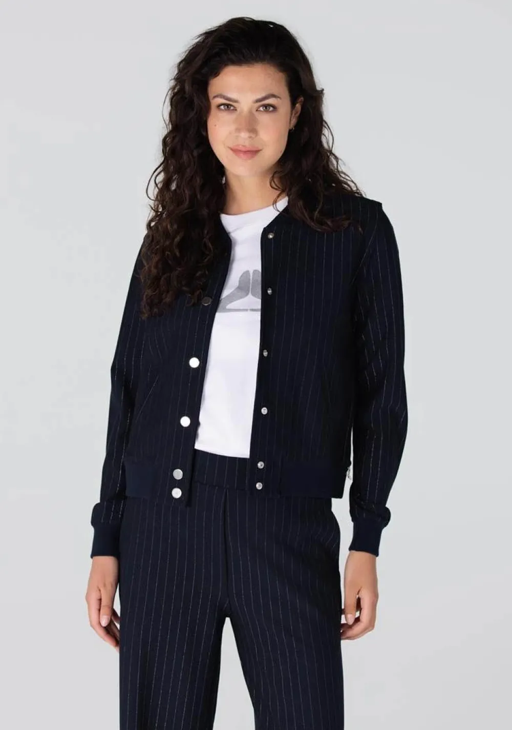 Pakken & Co-Ords|Jassen>JANSEN AMSTERDAM BOMBERJACK Blauw