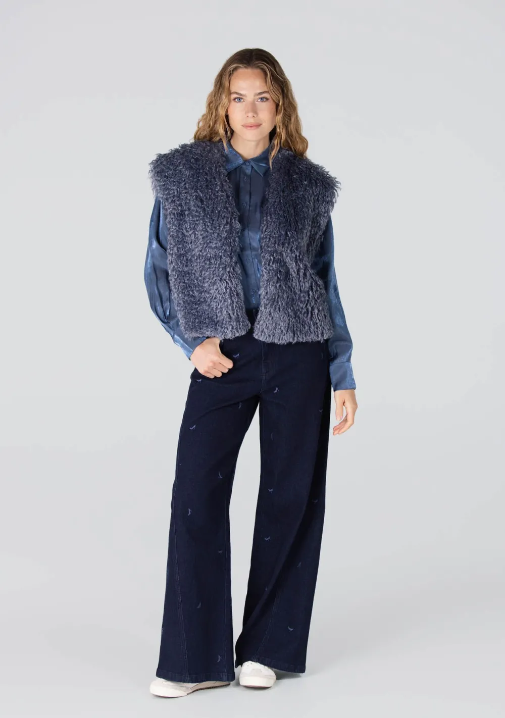 Gilets|Blazers & Jasjes>JANSEN AMSTERDAM GILET Blauw