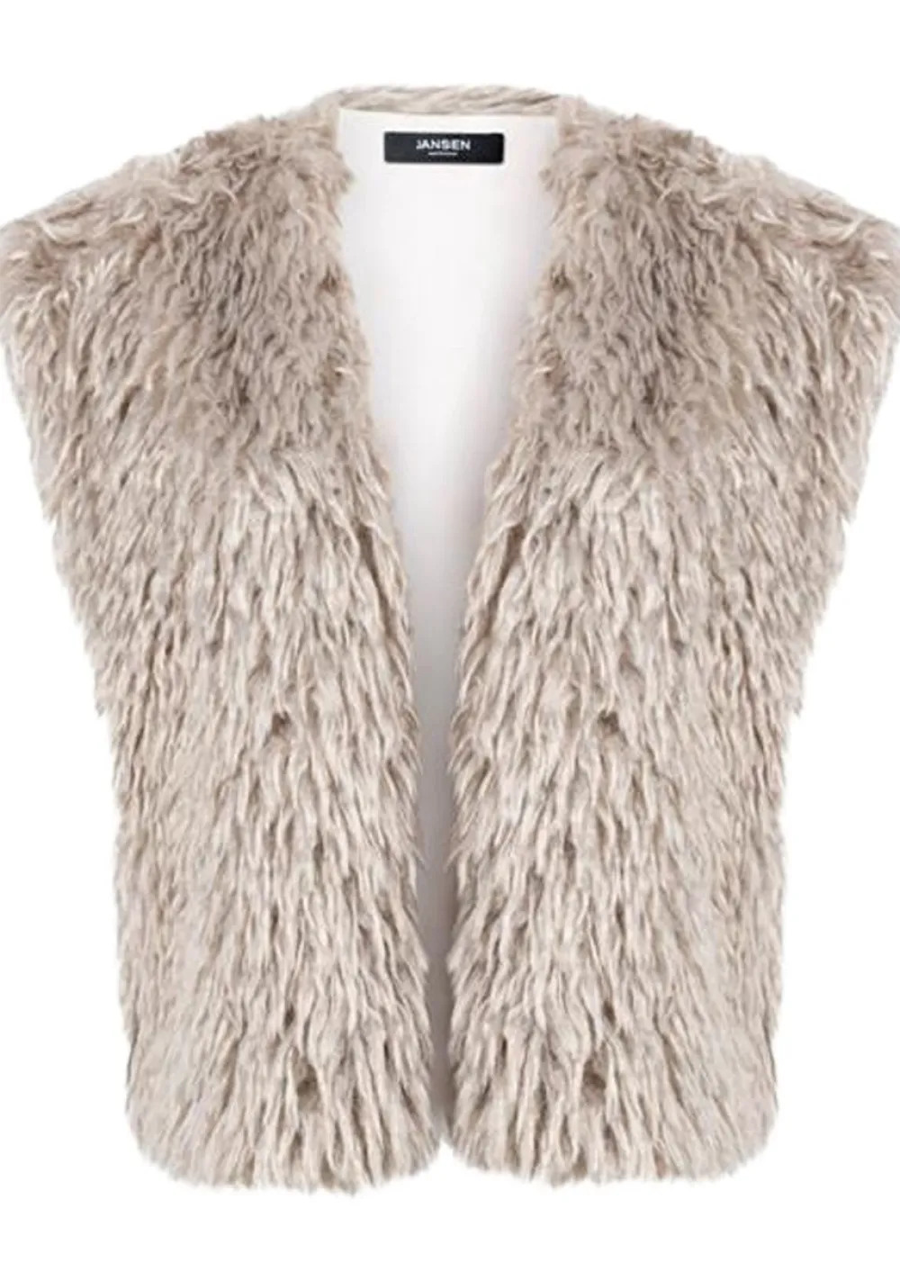 Gilets|Blazers & Jasjes>JANSEN AMSTERDAM GILET Beige