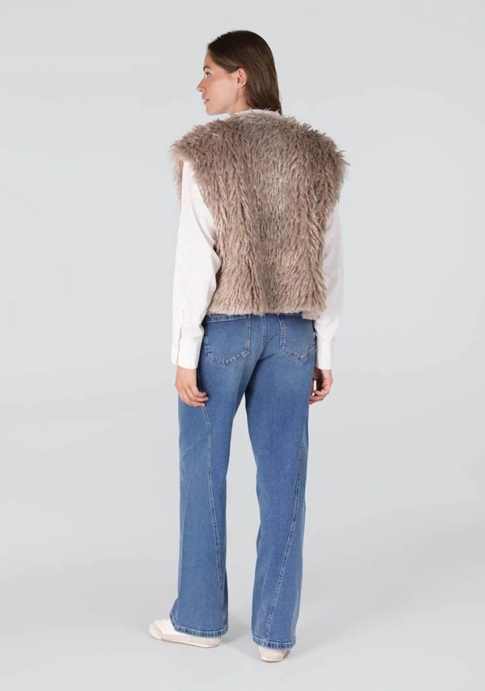 Gilets|Blazers & Jasjes>JANSEN AMSTERDAM GILET Beige