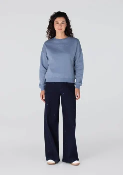 Sweaters|Truien>JANSEN AMSTERDAM SWEATER Blauw