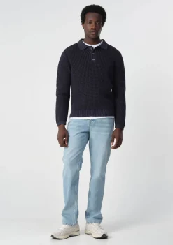 Polo's>J.C RAGS POLO Blauw