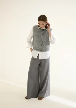 Gilets|Blazers & Jasjes>JC SOPHIE GILET Grijs