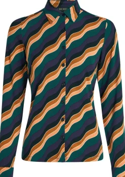 Blouses>KING LOUIE BLOUSE Groen