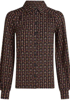 Blouses>KING LOUIE BLOUSE Zwart