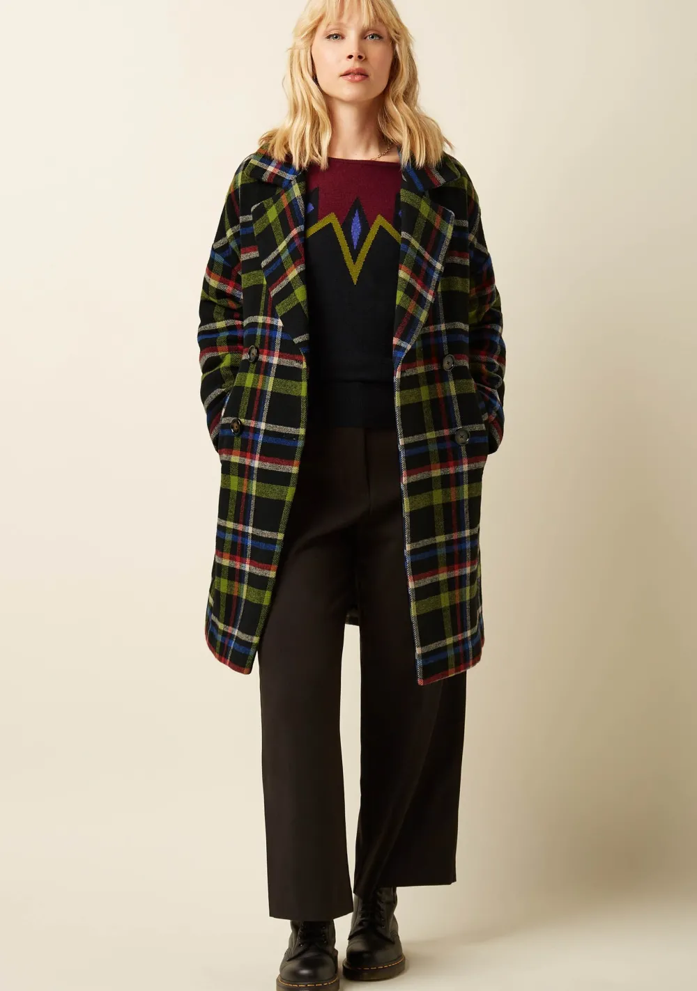 Jassen>KING LOUIE MANTEL Zwart