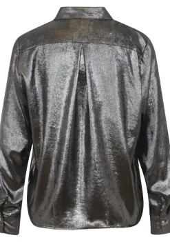 Pakken & Co-Ords|Blouses>KNIT-TED BLOUSE Zilver