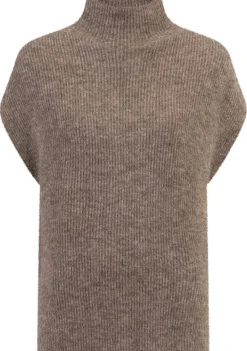 Truien>KNIT-TED SPENCER Bruin