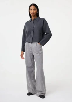 Vesten>KNIT-TED VEST Grijs