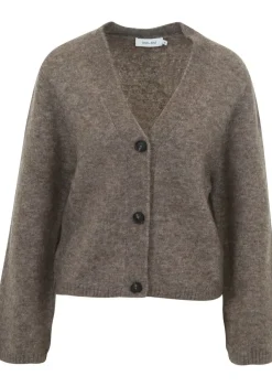 Vesten>KNIT-TED VEST Bruin