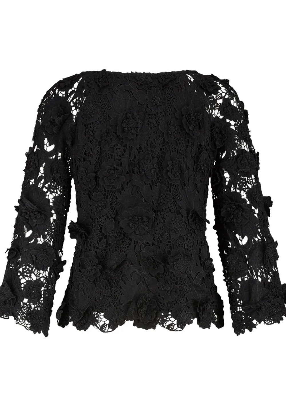 Blouses>LABEL DOT BLOUSE Zwart