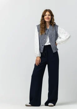 Gilets|Blazers & Jasjes>LABEL DOT GILET Blauw