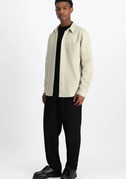 Overhemden>LAW OF THE SEA OVERHEMD Beige