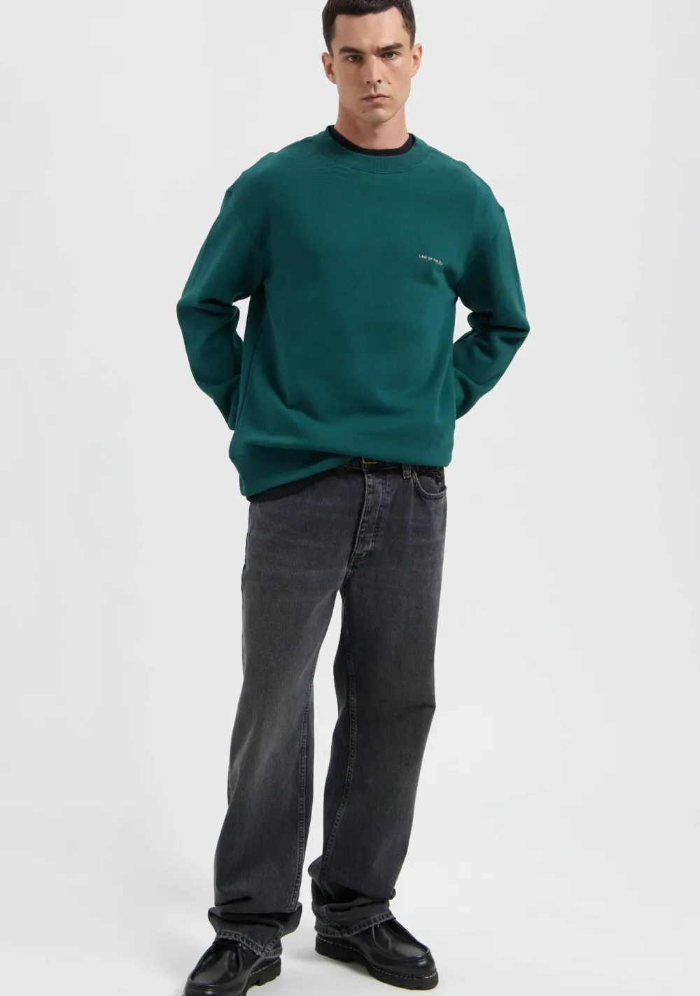 Truien>LAW OF THE SEA SWEATER Groen