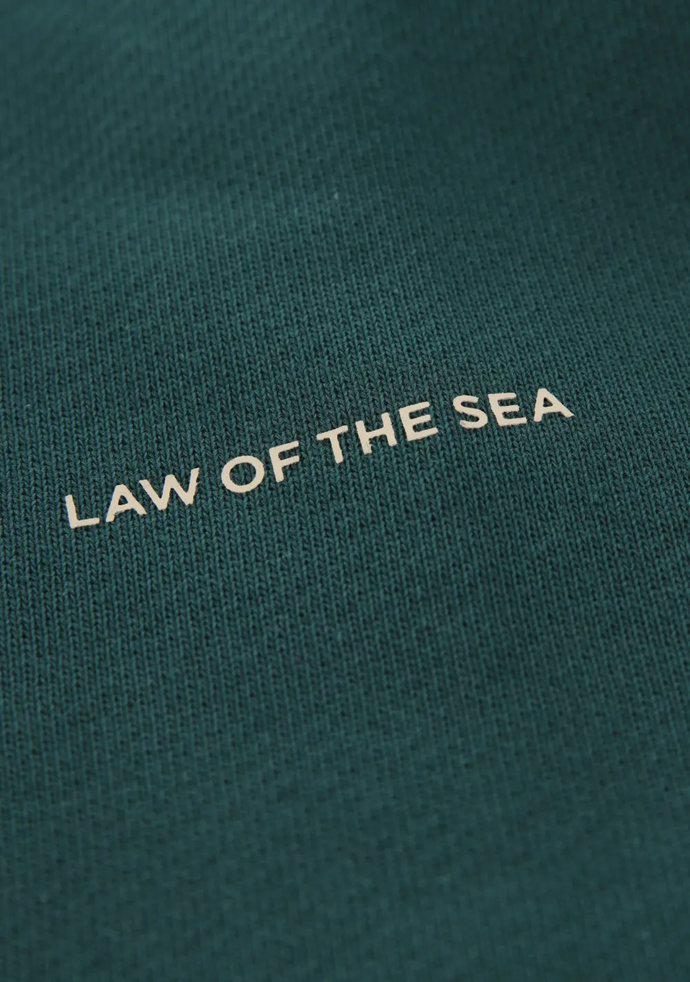Truien>LAW OF THE SEA SWEATER Groen