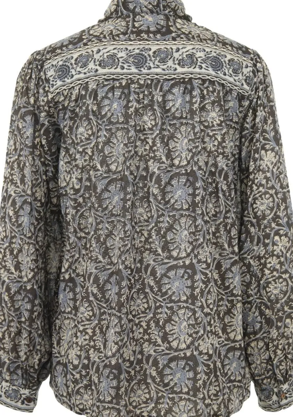 Blouses>MAISON HOTEL BLOUSE Blauw